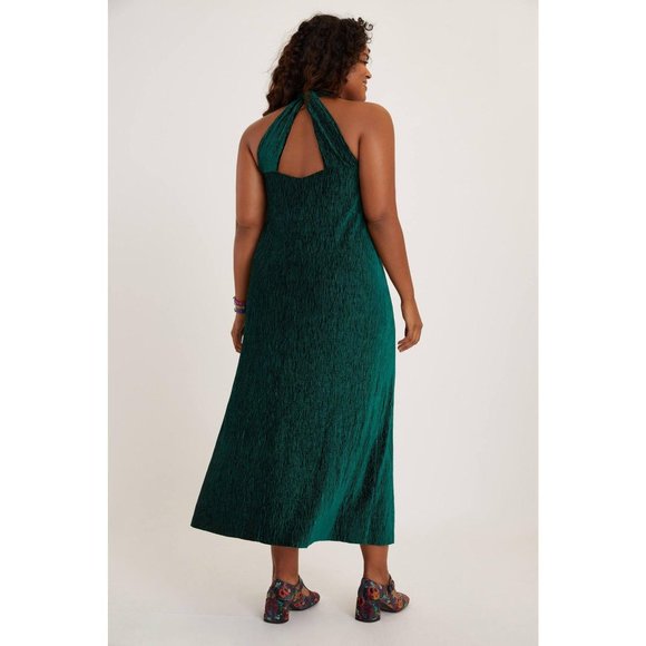 Anthropologie Maeve Adrienne Twist-Back Midi Dress - Picture 5 of 9